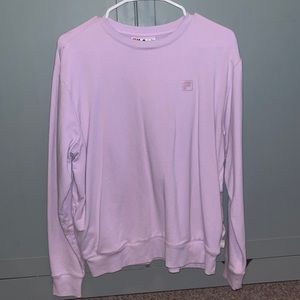 Pink Fila sweatshirt like NEW
